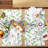 MARTHA STEWART Clover Meadow Table Reversible Runner Single Pack White/Green