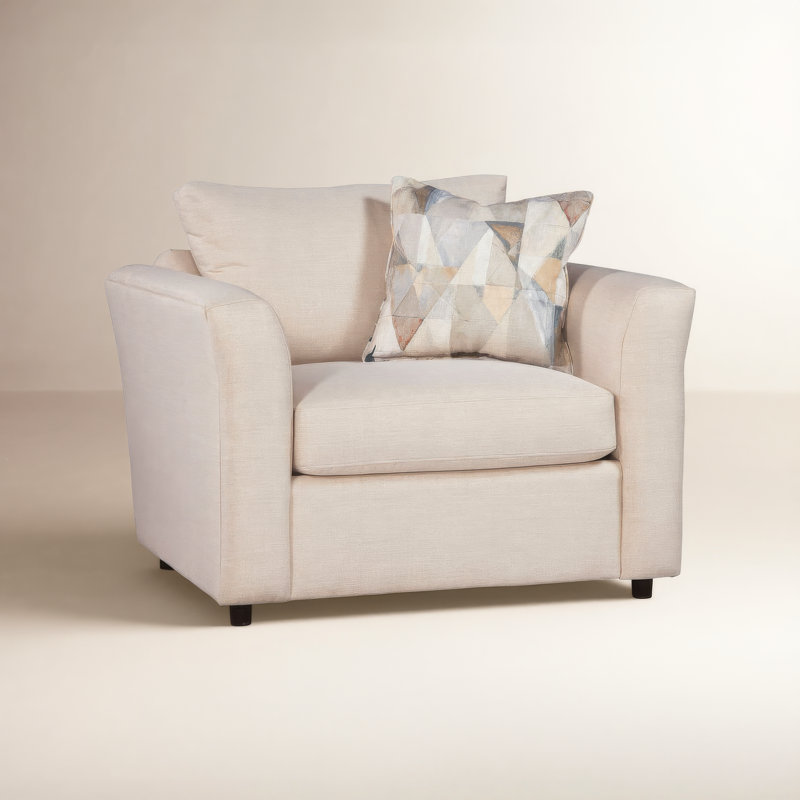 Northfield Upholstered Armchair, Beige Performance Fabric; 0851-73