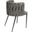 Chair with Armrest Cheerio Grey incl. cushion