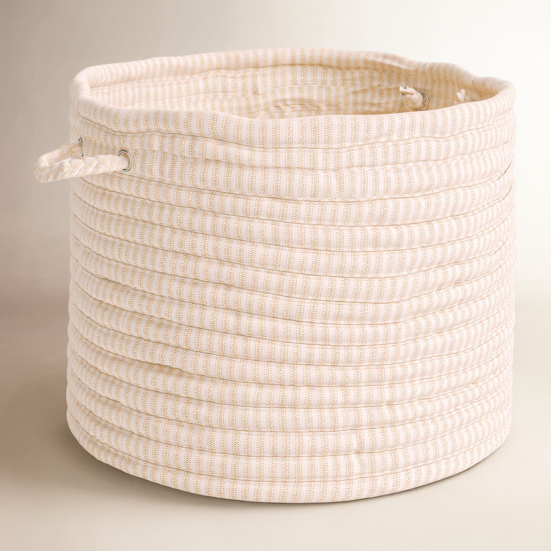 Panier en tissu Triste, H 10 po x l 14 po x P 14 po, Toile