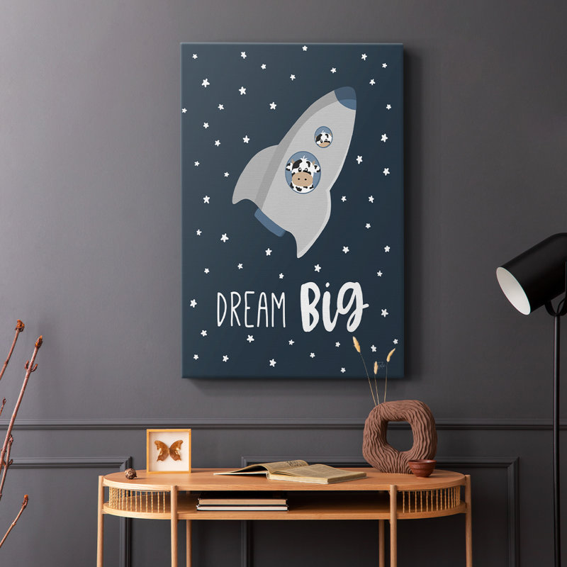 Vache dans l'espace I - galerie Cavas, H 18 po x l 12 po