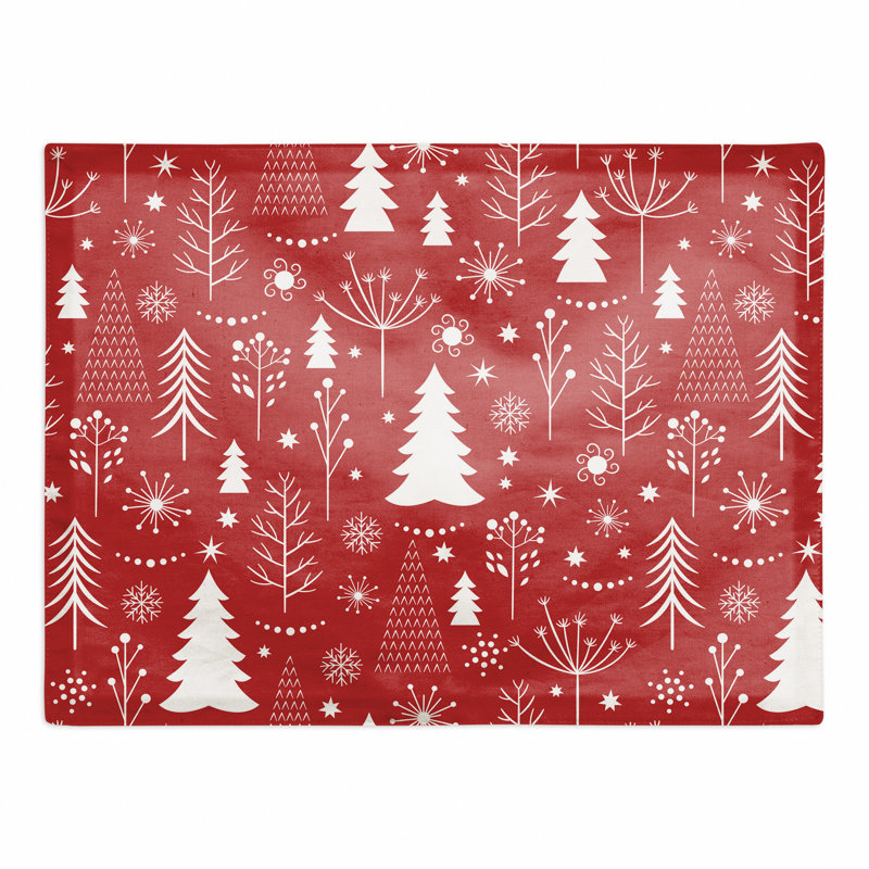 Dewhurst Poly Twill Abstract Rectangle Placemat