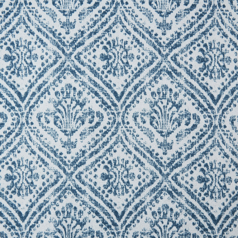 Rideau simple occultant Walbrook, Bleu, L 52 po x L 84 po