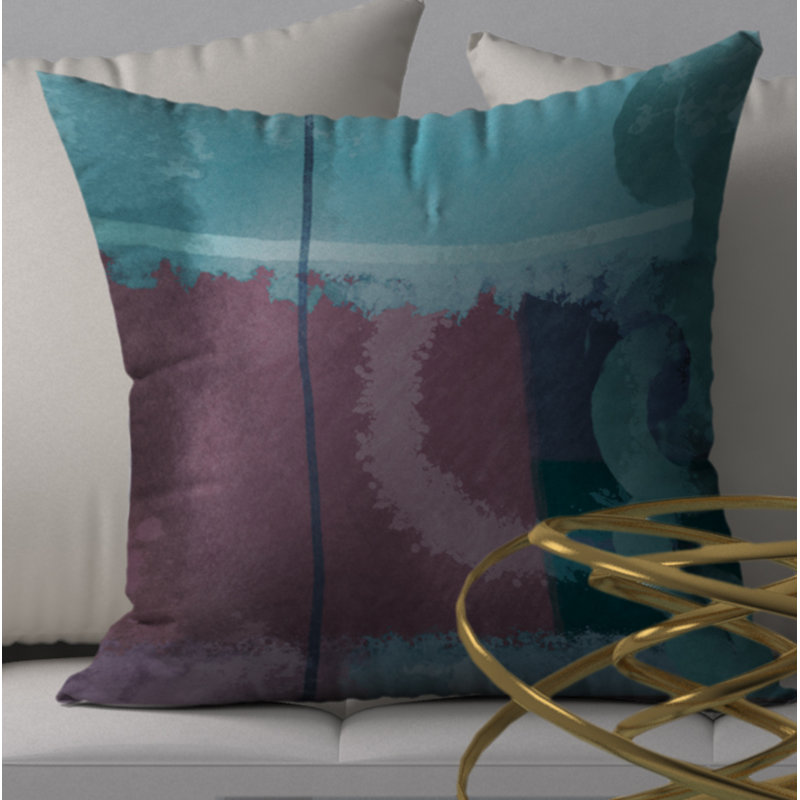 Housse de coussin carrée/insert, 20 po X 20 po