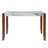 4-Piece Dining Set With Marble-Look Table, Upholstered Chairs, And Bench, Space-Saving Design For Modern Dining Rooms-907190995