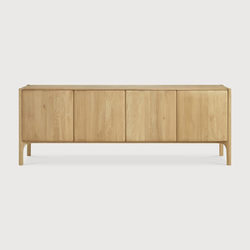 Pi 91'' W Solid Wood Sideboard, Natural