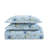 Ensemble de courtepointe réversible en coton standard Victoria-97843708-97843705