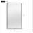 Barnaba Metal Framed Full Length Mirror-666236032-623827425