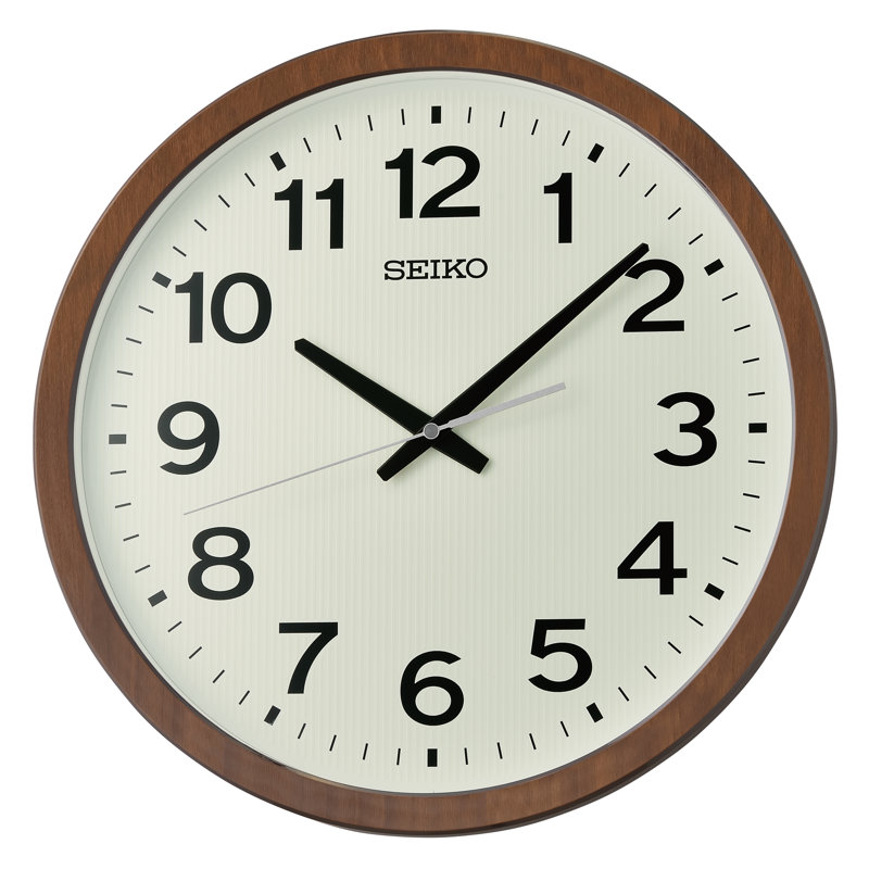 QXA799BRH Wall Clock, Brown