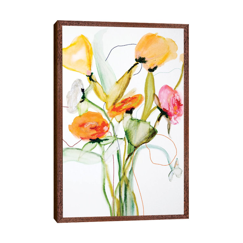 Bloom Series Norway by Leigh Viner - Gallery-Wrapped Canvas Giclée on Canvas, 66.04 cm H x 45.72 cm W, Classic Wood Framed