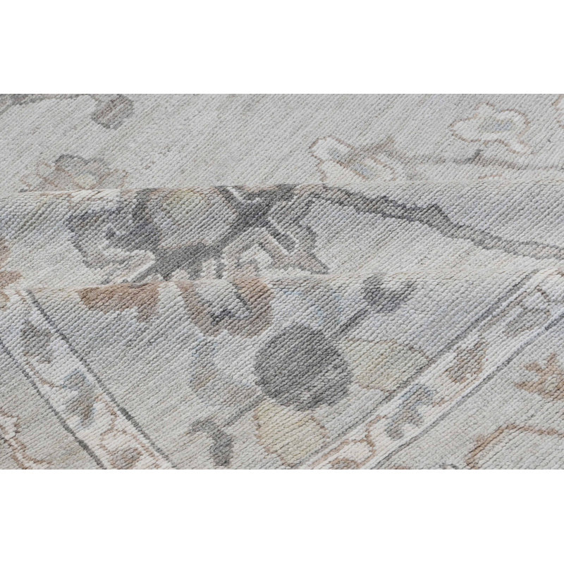 Oushak Hand Knotted Wool Oriental Rug
