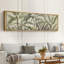 «Tropical Palm Green Banana Leaf Plant Floral Botanical», reproduction sur toile-98042513-111375449