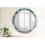 Huldar Glass Flat Wall Mirror