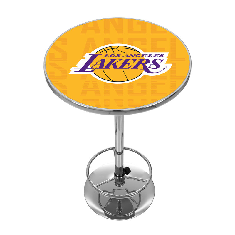 Table de bar avec repose-pieds NBA City, Lakers de Los Angeles