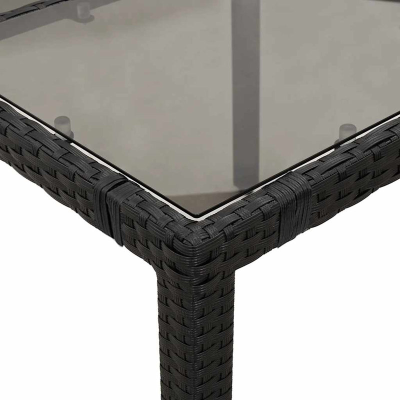 Vidaxl Bistro Set Black, Cream White