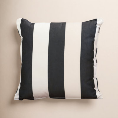 Striped Sunbrella® Indoor/Outdoor Throw Pillow