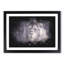 Lion In The Mist Paint Splash - Picture Frame Graphic Art-56865752-56865751