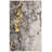 Riebe Abstract Power Loom Polypropylene Area Rug in Grey/Yellow-20794885