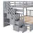Twin Over Full Bunk Bed With Twin Size Trundle