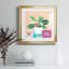 Growing Happy II - peinture encadrée-1690876868-1690876875