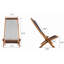 Chaise pliante en bois