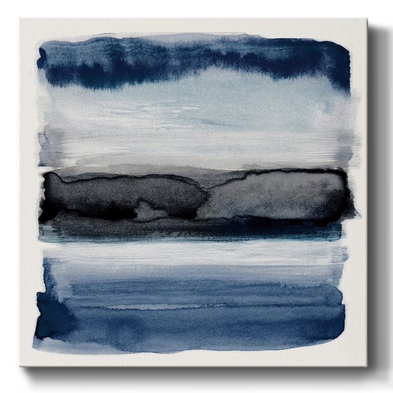 Navy Sky II-Gallery Wrapped Canvas, 24" H x 24" W x 1.5" D