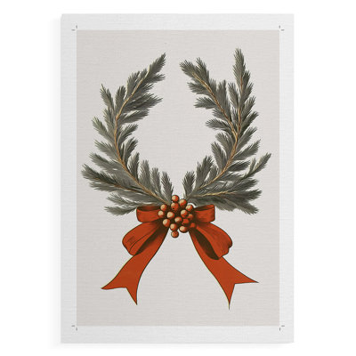 Art des Fêtes de Noël - Série 2-CCLxxxvii - Reproduction de toile seulement - NON-CADRE