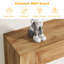 Console Diyanna 55,12 po avec 2 tiroirs et lumière DEL-2096979471
