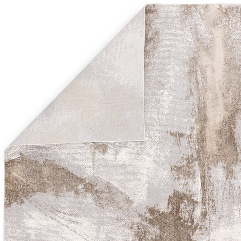 Caydren Beige Area Rug, Rectangle 160 x 230 cm