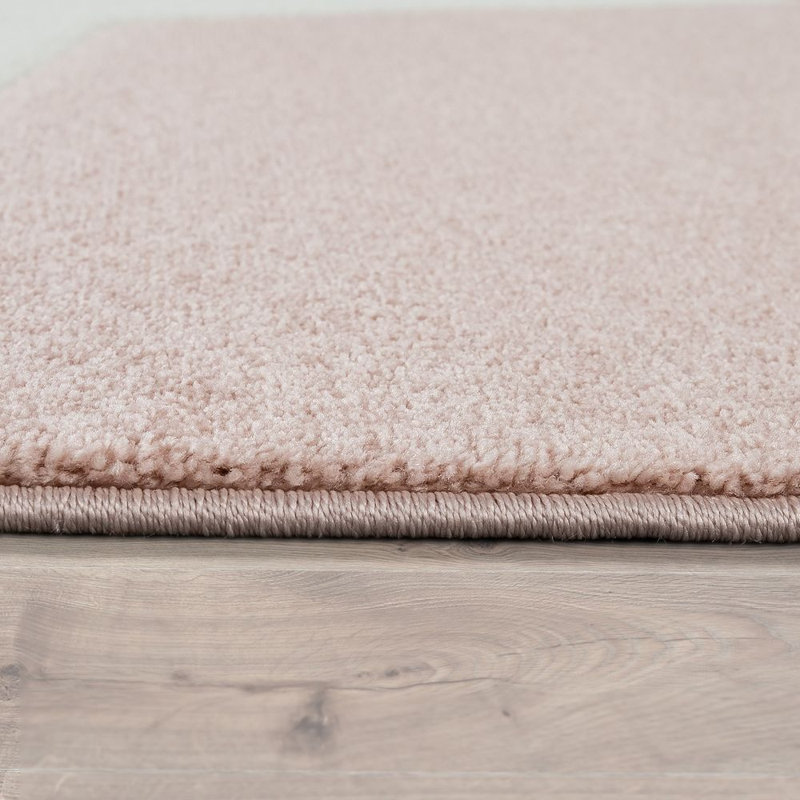 Aramingo Flatweave Pink Rug, Rectangular 80 x 150cm