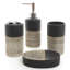 4 Piece Bathroom Accessory Set