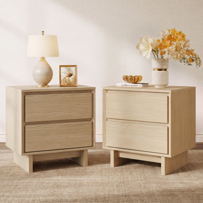 19.7'' W Particle Board / Chipboard Nightstand