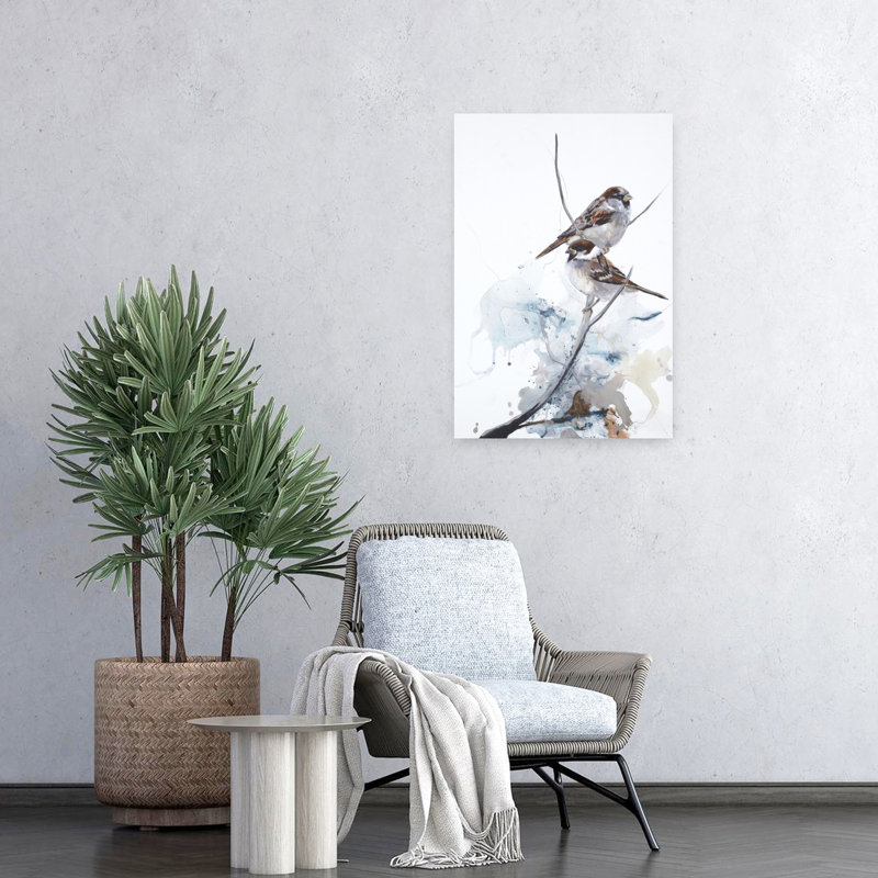 Art animalier contemporain Curiosity 1, H 24 po x l 16 po