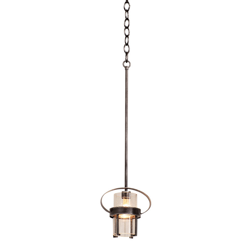 Luminaire suspendu vintage en fer Bexley 1 LT Kalco