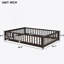 Lit plateforme au sol avec garde-corps et porte-1667633297-1667633326