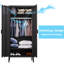 Armoire en acier 71 po noire