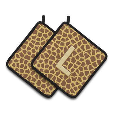 Brown/Yellow manique (ensemble de 2)