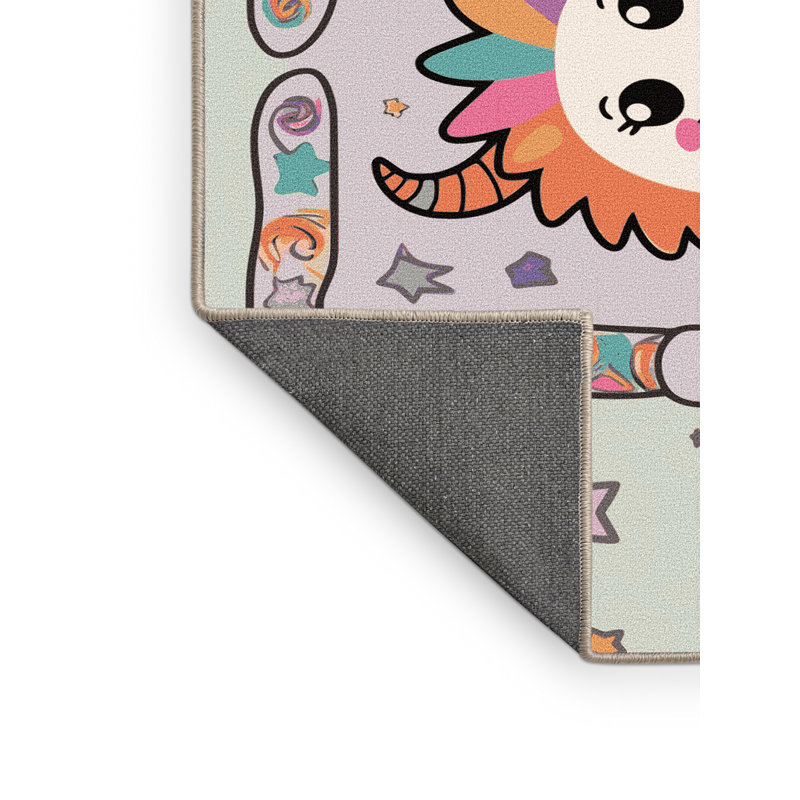Tapis de vacances d'Halloween The Holiday Aisle®, Tapis de couloir 2 pi x 4 pi