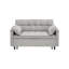 Canapé-lit futon moderne en velours avec canapé-lit, petit canapé-lit avec dossier inclinable, coussins décoratifs, poches, meubles de salon, canapé-lit convertible 3 en 1