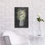 Art mural en métal luxueux «Farm Bouquet On Black» par Silvia Vassileva, 16 po x 24 po-115221120