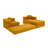 Modular Sectional Sofa with L-Shape Chaise-1659042817