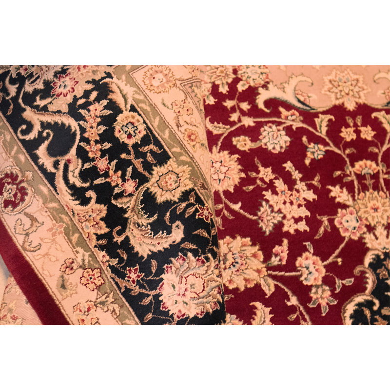 Tapis rectangulaire noué à la main