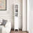 66.92" Tall Bathroom Cabinet With Adjustable Shelves - 1 Door Freestanding Slim For Home, Bathroom, Kitchen, White Storage Gym