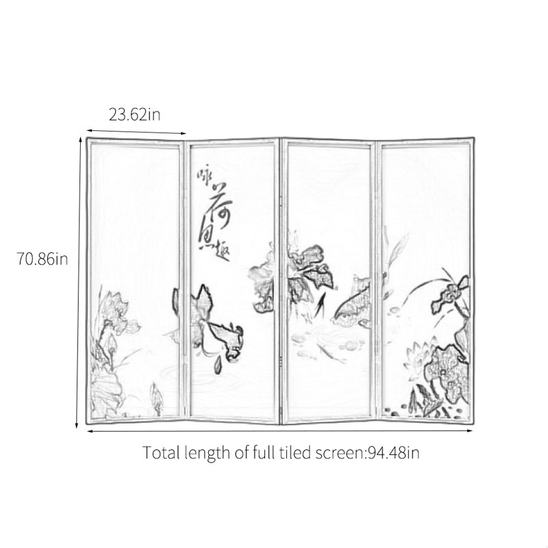 Sairsingh, 70.86" H x 94.48" W x 1.18" D