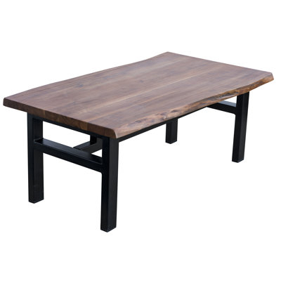Table basse à tréteaux