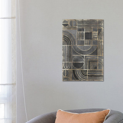 Cosmo Pathways by Eva Watts - Wrapped Canvas Painting