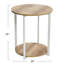 Table d'appoint ronde à 2 niveaux-66286020