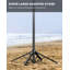 72" Extendable Selfie Ring Light With Tripod Stand - Adjustable Phone Holder, 3 Colour Modes & 9 Brightness Levels For Live Streaming, Video Calls, Makeup, Gaming, Content Creation, USB-C Powered