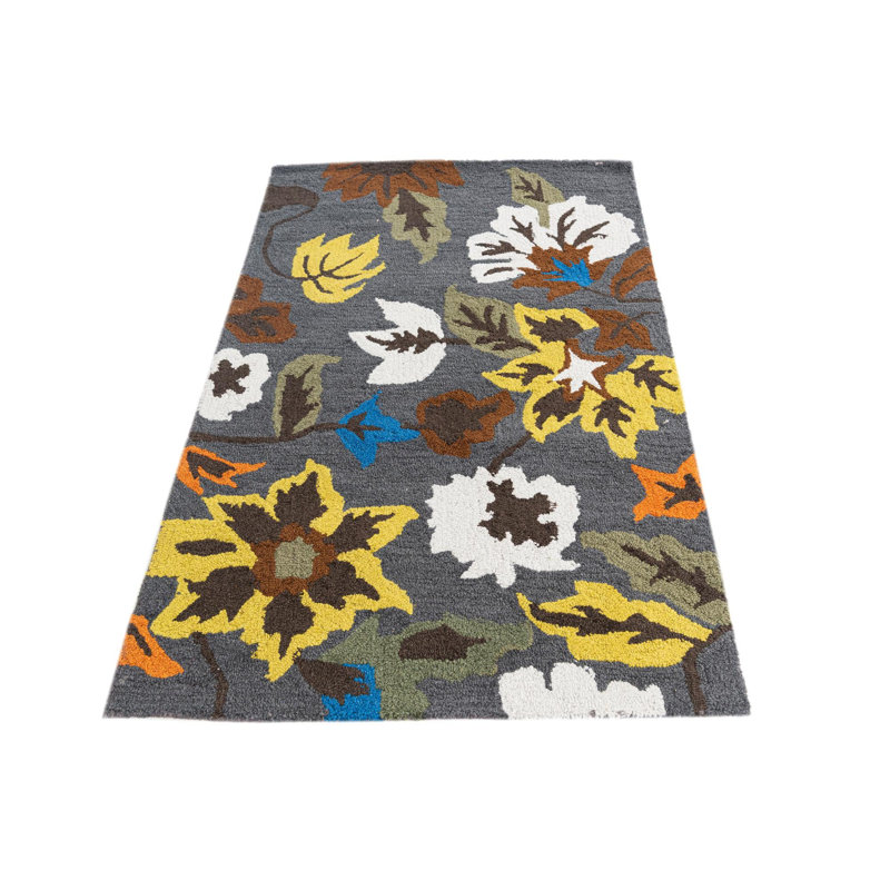 Tapis gris foncé Johansson