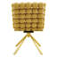 Ensemble de 2 chaises de salle à manger en velours et chaine à billes-489324815-489324800